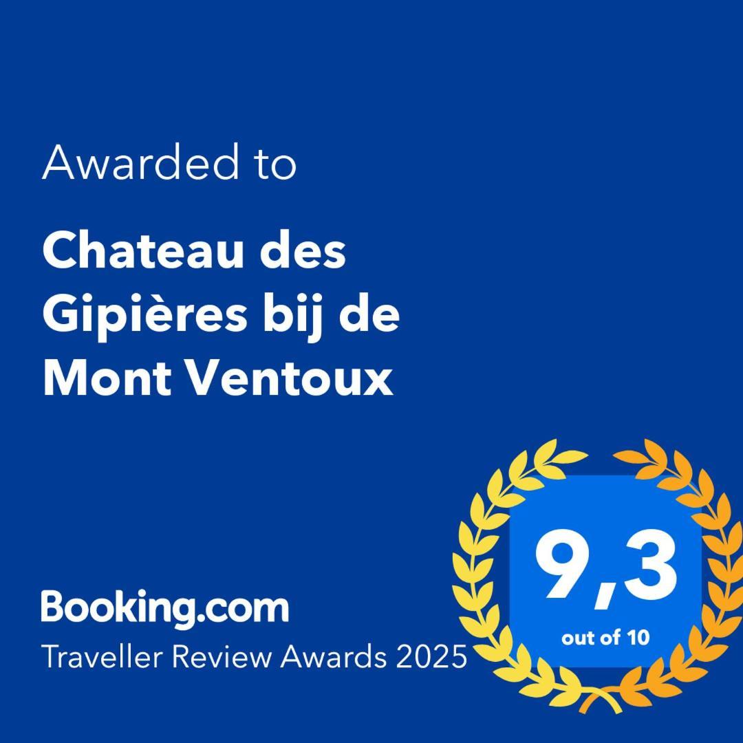 Chateau Des Gipieres Bij De Mont Ventoux 몽트브륀-레-뱅 외부 사진