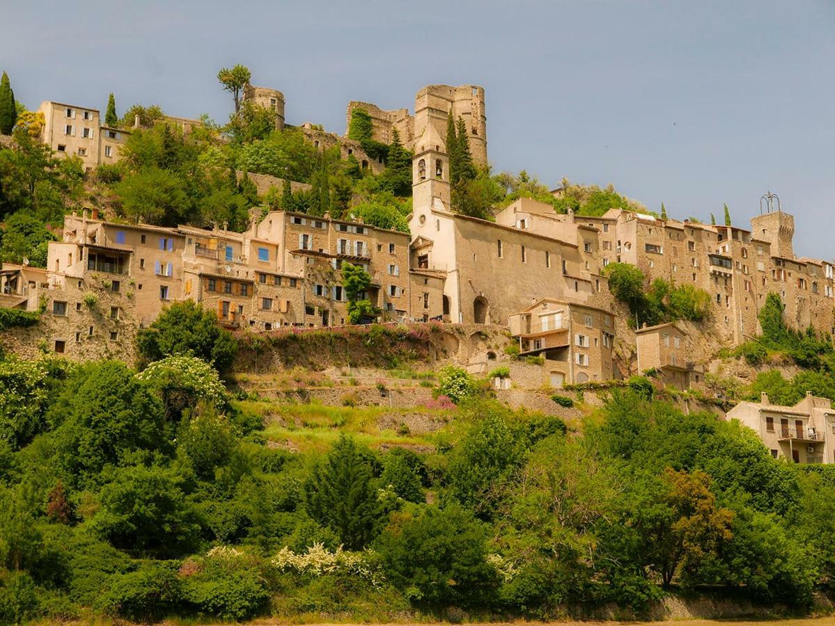 Chateau Des Gipieres Bij De Mont Ventoux 몽트브륀-레-뱅 외부 사진